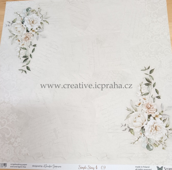 ScrapAndMe SimpleStory4  09/10 30.5x30.5cm 250g/m2